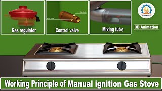 Working of Gas Stove  Manual ignition  Phase Neutral [upl. by Schouten]