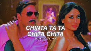 chinta ta ta chita chita slowed  reverb LoFi  rowdy rathore  mika singh  wajid ali [upl. by Aikimat965]