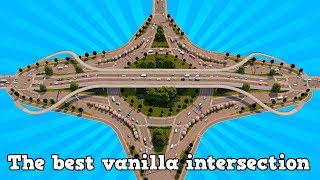 The BEST vanilla intersection in Cities Skylines [upl. by Leipzig]