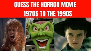 Dive Into Classic Horror 70s90s Film Quiz [upl. by Ansley332]