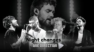 One Direction  Night Changes Lyrics [upl. by Rikahs]