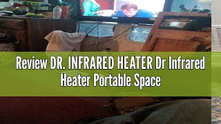 Review DR INFRARED HEATER Dr Infrared Heater Portable Space Heater Original 1500Watt Cherry Pa [upl. by De]