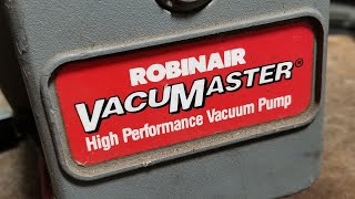 RobinAir Rotary High Performance Vacuum Pump Review [upl. by Grube]