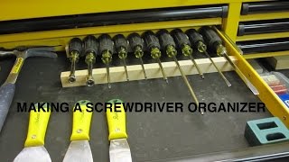 Screwdriver Organization [upl. by Stelmach]