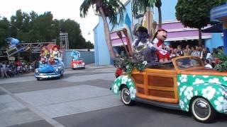 Disneyland Paris 2012  Disneys Stars n Cars Parade [upl. by Kaltman]