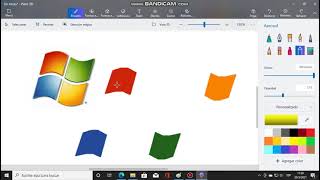 how to do windows 7 very well in ms paint [upl. by Levesque564]