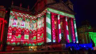 Christmas at Blenheim Palace 2024  The Palace illuminated [upl. by Retep]