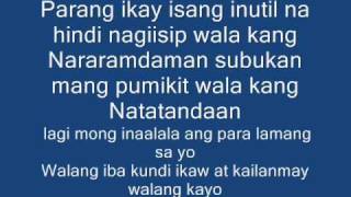 Kasalanan  6Cylemind Ft Gloc9 with lyrics [upl. by Waxman]