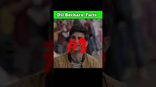 Dil bechara movie unknown fact Sushant Singh Rajput last filmshorts viralvideo [upl. by Ihsar]