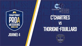 PRO A MESSIEURS  J4  CCHARTRES vs THORIGNEFOUILLARD [upl. by Notyalk]