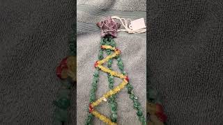 New this week Stone Wire Wrapped Christmas Tree Texas Nature Crafts and Stones [upl. by Asle]