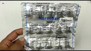 Nefrosave Tablet  Nefrosave Tablet Uses Side effects Benefits Dose Fayde Review Hindi  Nefrosave [upl. by Colwen320]