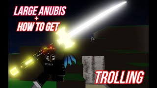 Large Anubis Trolling How To Get Large Anubis Just A Bizarre Day Mod [upl. by Elrebma]