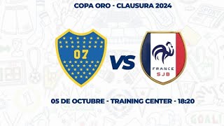 Fnal Exa Sajuba  Copa Oro  Boca 🆚️ Francia Padres [upl. by Terrilyn416]