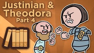 Byzantine Empire Justinian and Theodora  Vanquishing the Vandals  Extra History  Part 4 [upl. by Ilrac]