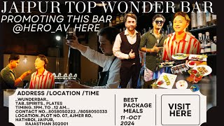 Wunder Bar In jaipur  The Circus Theme Bar in Jaipur  iconichero [upl. by Panthia]