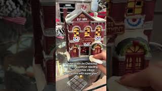 The struggle is real christmas christmasdecor christmasdecorating christmasvillage [upl. by Ushijima]