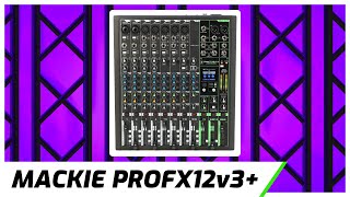 Mackie ProFX12v3 Audio Mixer  Setup Tutorial amp Walkthrough [upl. by Ahsiekram]