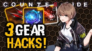 GEAR CHEAT SHEET  3 IMPORTANT GEAR HACKS FOR GLOBAL  CounterSide [upl. by Mad]