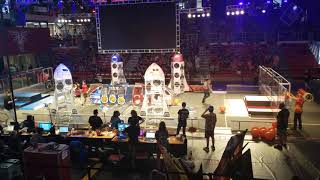 Holliston High School Robotics  Human Player Challenge Match 3  WPI Battlecry 2019 [upl. by Felt781]