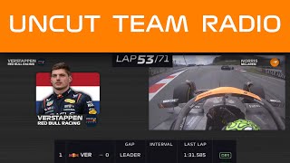 NORRIS vs VERSTAPPEN  LAP5364 TEAM RADIO  2024 Austrian Grand Prix [upl. by Lolly]