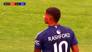 Marcus Rashford vs Arsenal  Pre Season 202425 [upl. by Yrkcaz]