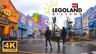 4K LEGOLAND Billund  Walking tour of Legoland in Billund Denmark  Viking trails [upl. by Keon]