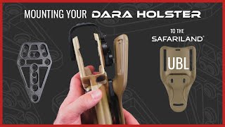 Installing The Bridge™ Adapter  Dara Holster to Safariland® UBL [upl. by Karilynn361]