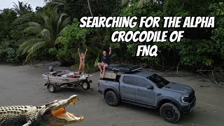 Searching Cape Tribulation for wild saltwater crocodiles [upl. by Charita]