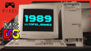 Top 10 DOS GAMES from 1989 [upl. by Hamfurd]