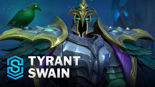 Tyrant Swain Wild Rift Skin Spotlight [upl. by Willow]