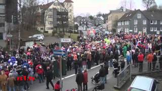 20140304 Rosenmontagszug Lennep [upl. by Alyekahs921]