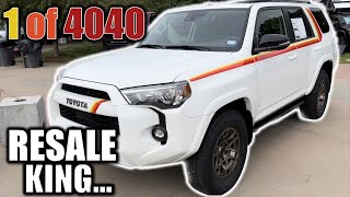 BUY WHILE YOU STILL CAN… 2023 Toyota 4Runner 40th Anniversary Edition [upl. by Anaynek]