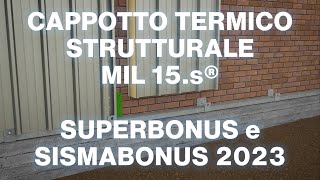 Cappotto termico strutturale antisismico per Superbonus 110 e Sismabonus [upl. by Hak]