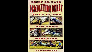 Posey County Indiana 7172010 Lawn Mowers Demolition Derby [upl. by Dahl]