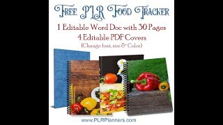 How To Edit Your PDF Covers from PLR Planners [upl. by Ursi]