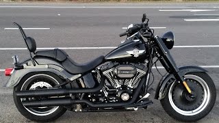 Harley Davidson Fat Boy S walk around and initial impressions part 12 [upl. by Anauqcaj]