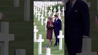 President Ronald Reagans 80th Anniversary DDay Speech  A Commemoration of Courage [upl. by Ahsitak]