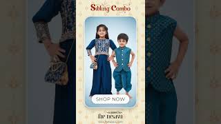 COLORFUL INDIAN KIDS SIBLINGS COLLECTION  VIBRANT AND STYLISH [upl. by Ibor]