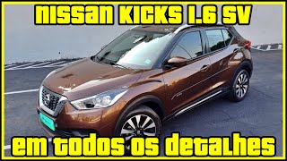 Análise em Detalhes Nissan Kicks 16 16V FLEXSTART SV 4P XTRONIC 2018 [upl. by Missie]