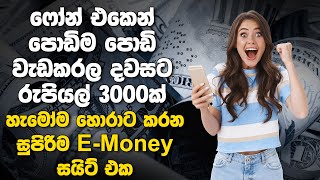 How to Earning EMoney From Task Complete job Sinhala  Online job parttime  Hive Micro Sinhala [upl. by Tan]