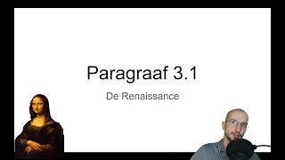 Havo 45 Paragraaf 31 quotDe renaissancequot Tijdvak 5 KA 19 amp 20 [upl. by Cassi]