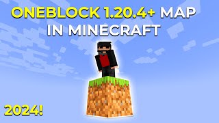 How to play ONEBLOCK 1204 in Minecraft  LATEST 2024 [upl. by Eemaj]