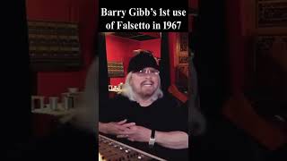 Barry Gibb’s 1st use of Falsetto was 1967 [upl. by Ytsirt441]