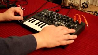 Korg monotron DELAY unboxing and demo [upl. by Noved]