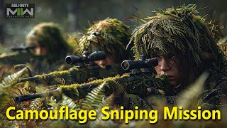 Camouflage Sniping Mission CallofDuty [upl. by Marmawke]