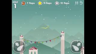 Flappy Golf 2  Altos Ridge Hole 1 Superstar 7 flaps [upl. by Squire]