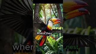 Toucans Living Color Palette of South America history ai toucans [upl. by Epoh]