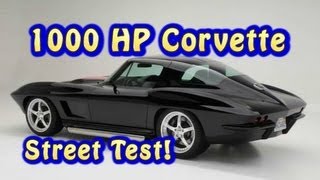 1000 HP Corvette Street Test from Nelson Racing Engines [upl. by Rehteh]