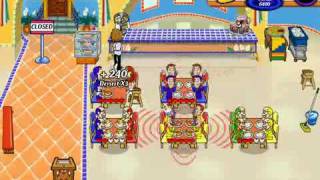 Lets Play Diner Dash 2 Restaurant Rescue 16  Three OClock Tuesday [upl. by Nylkaj]